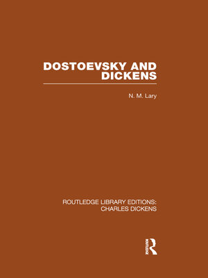 cover image of Dostoevsky and Dickens